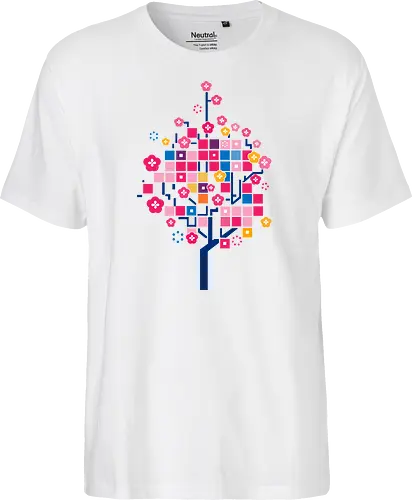 Graphic cherry tree