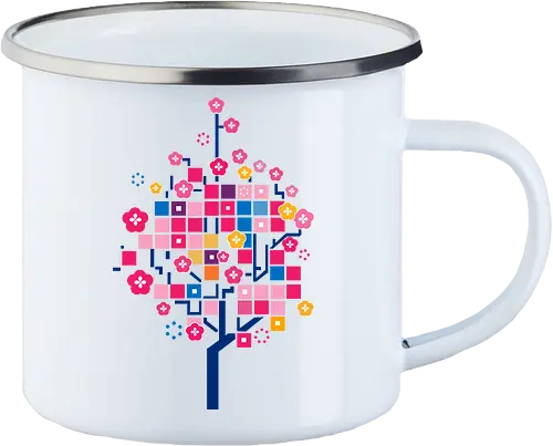 Graphic cherry tree