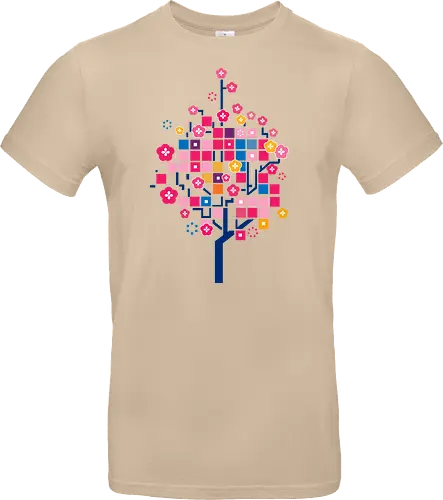 Graphic cherry tree