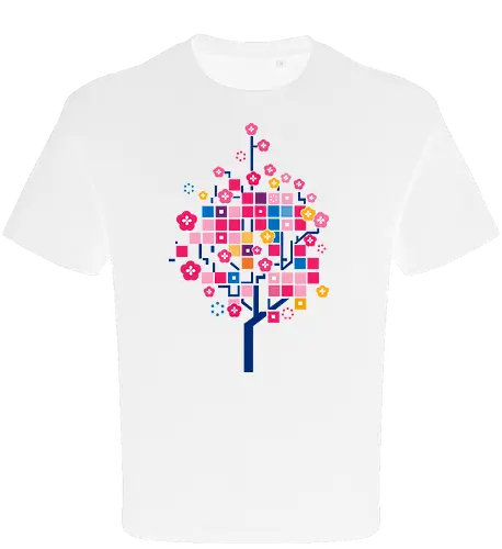 Graphic cherry tree