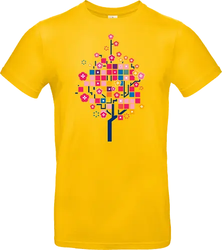 Graphic cherry tree