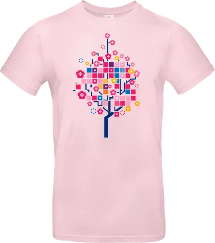 Graphic cherry tree
