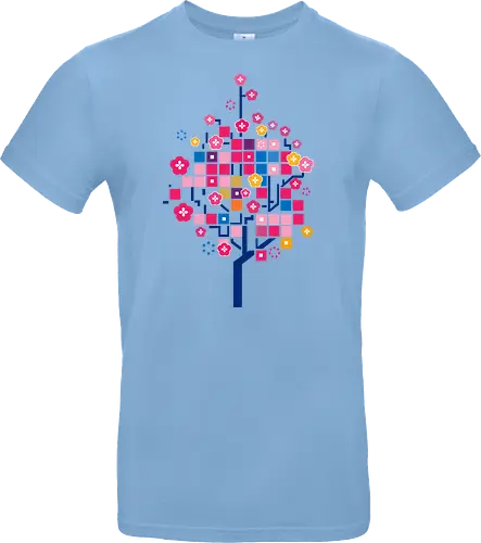Graphic cherry tree