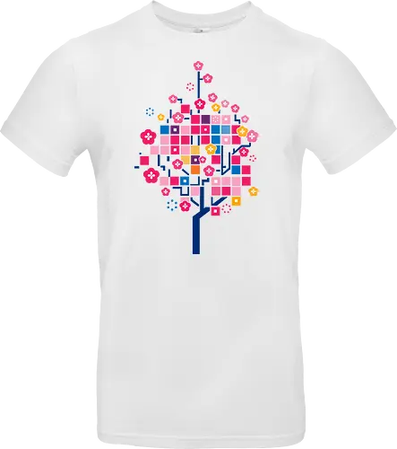 Graphic cherry tree