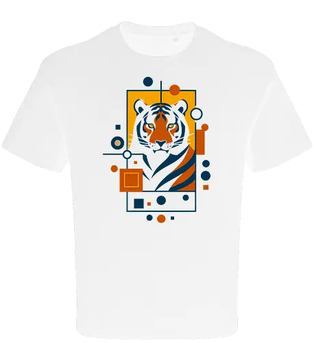 Graphic tiger