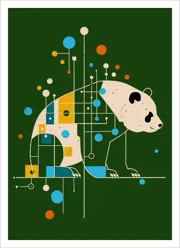 Graphic panda