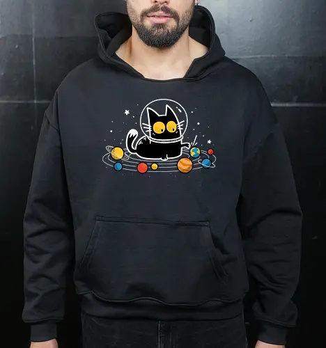 Cat Among the Planets - Space Kitten
