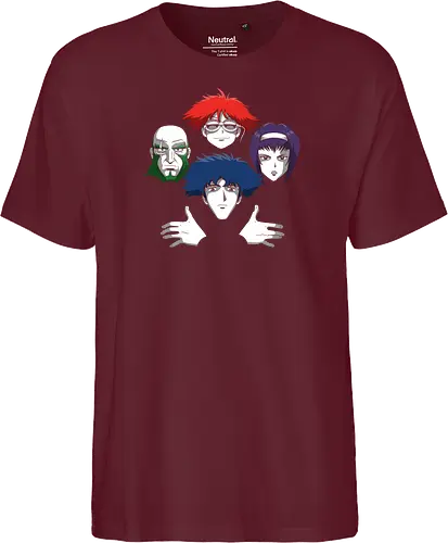 Space Cowboys Quartet - Anime Rock Mashup Art