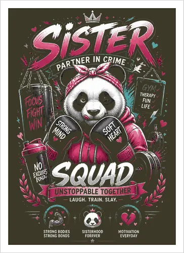 Panda Sister Squad Motivation