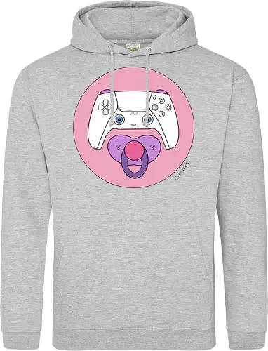 Cuteroller rosa - Caricatura, Ruth Hebler, Controller, Baby, Schnuller, Gaming - Standard Hoodie