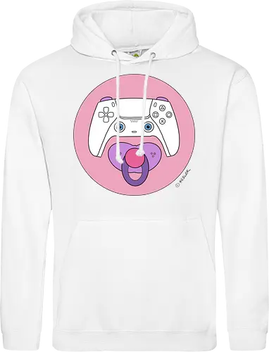 Cuteroller rosa - Caricatura, Ruth Hebler, Controller, Baby, Schnuller, Gaming - Standard Hoodie