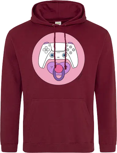 Cuteroller rosa - Caricatura, Ruth Hebler, Controller, Baby, Schnuller, Gaming - Standard Hoodie