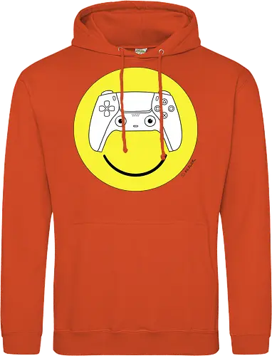 Cuteroller Smiley - Caricatura, Ruth Hebler, Controller, Smiley, Gaming - Standard Hoodie