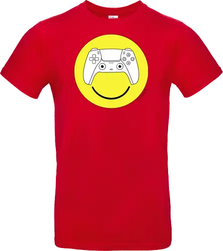 Cuteroller Smiley - Caricatura, Ruth Hebler, Controller, Smiley, Gaming - Standard T-Shirt