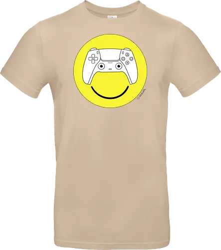 Cuteroller Smiley - Caricatura, Ruth Hebler, Controller, Smiley, Gaming - Standard T-Shirt