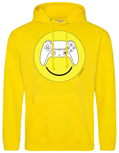 Cuteroller Smiley - Caricatura, Ruth Hebler, Controller, Smiley, Gaming - Standard Hoodie