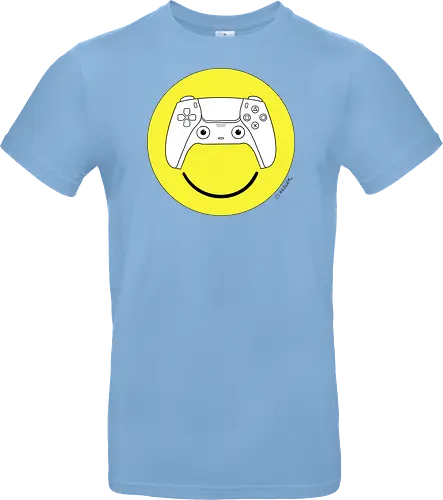 Cuteroller Smiley - Caricatura, Ruth Hebler, Controller, Smiley, Gaming - Standard T-Shirt