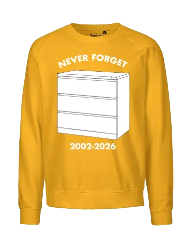 Never Forget Malm - Fairtrade Sweatshirt