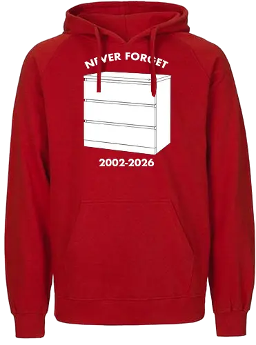 Never Forget Malm - Fairtrade Hoodie
