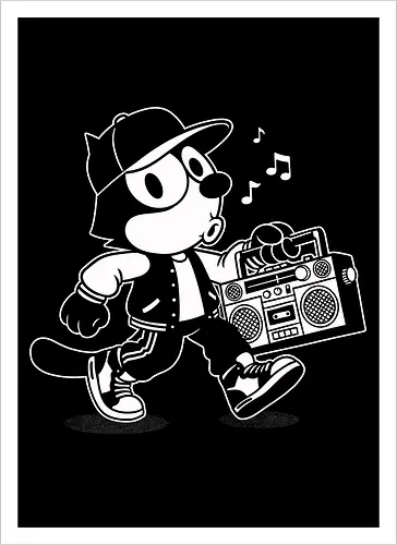 Hip Hop Cat