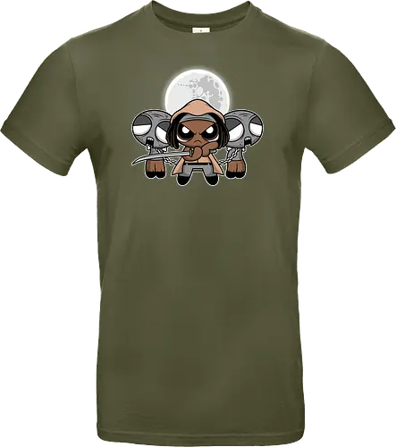 Chibi Samurai Girl - Zombie Apocalypse Cute Art