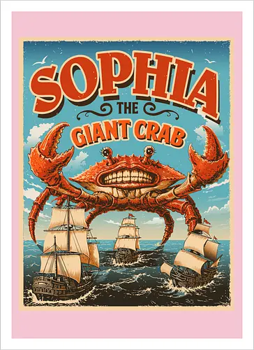 Sophia The Giant Crab