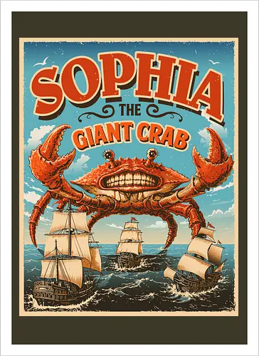 Sophia The Giant Crab