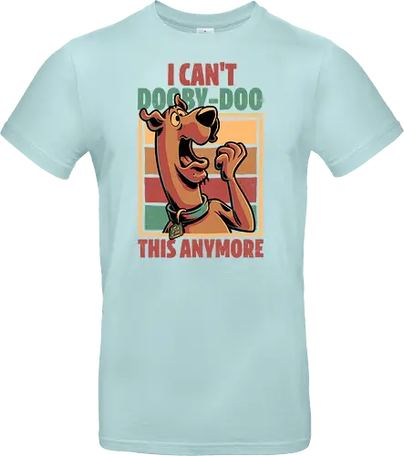 Scared Tired Cartoon Dog
