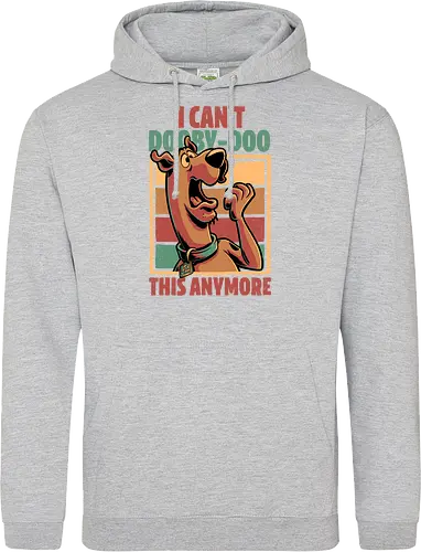 Scared Tired Cartoon Dog