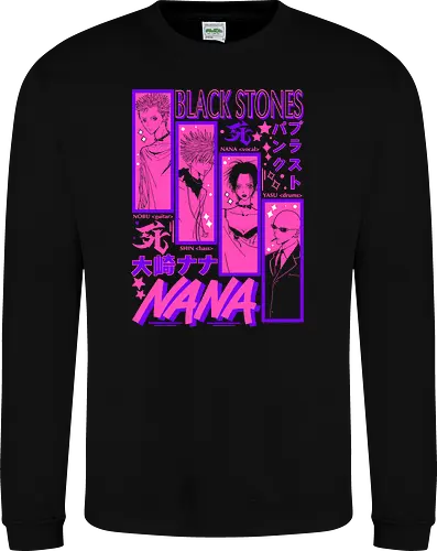 NANA Black Stones Blast Punk Band Poster