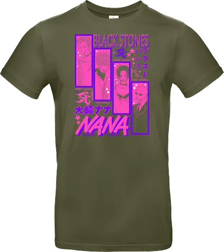 NANA Black Stones Blast Punk Band Poster