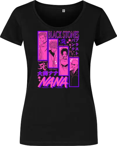 NANA Black Stones Blast Punk Band Poster