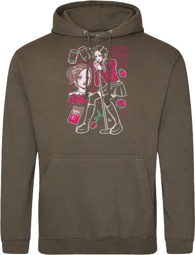 Nana Osaki Fate Brought Us Together - Nana manga, Ai Yazawa, punk romance, shoujo aesthetic, Nana Osaki, anime gift for her, otaku fashion, fate and love - Standard Hoodie