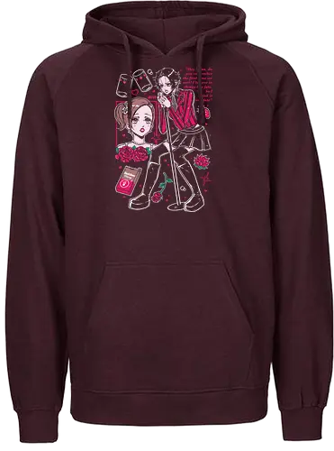 Nana Osaki Fate Brought Us Together - Nana manga, Ai Yazawa, punk romance, shoujo aesthetic, Nana Osaki, anime gift for her, otaku fashion, fate and love - Fairtrade Hoodie