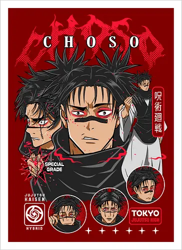 Choso Jujutsu Blood Warrior