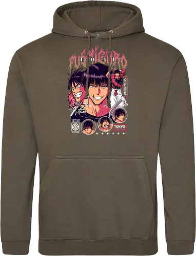 Toji Fushiguro JJK Apex Predator - toji fushiguro, Jujutsu, sorcerer killer, dark anime villain, intense manga art, anime collector gift, jjk lore, powerful character - Standard Hoodie