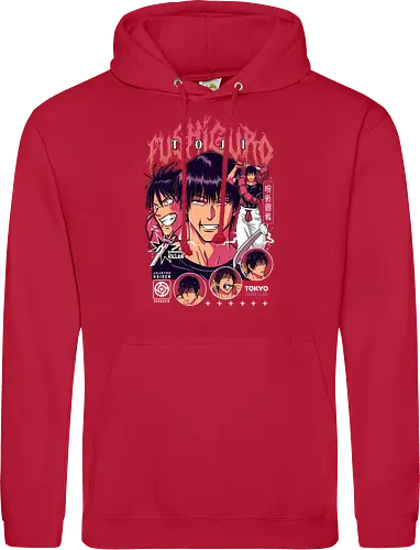 Toji Fushiguro JJK Apex Predator - toji fushiguro, Jujutsu, sorcerer killer, dark anime villain, intense manga art, anime collector gift, jjk lore, powerful character - Standard Hoodie