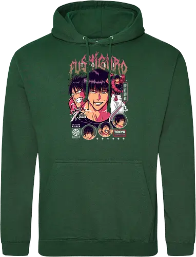 Toji Fushiguro JJK Apex Predator - toji fushiguro, Jujutsu, sorcerer killer, dark anime villain, intense manga art, anime collector gift, jjk lore, powerful character - Standard Hoodie