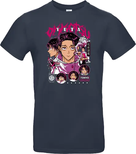 Yuta Okkotsu JJK Special Grade Rising - yuta okkotsu, Jujutsu, special grade student, rika cursed spirit, jjk volume zero, anime fan art, pink aesthetic anime, otaku birthday gift - Standard T-Shirt