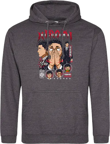 Hiromi Higuruma JJK Courtroom Cursed - higuruma, Jujutsu, special grade sorcerer, lawyer anime character, jjk culling game, anime gift idea, manga print, dark themed tee - Standard Hoodie
