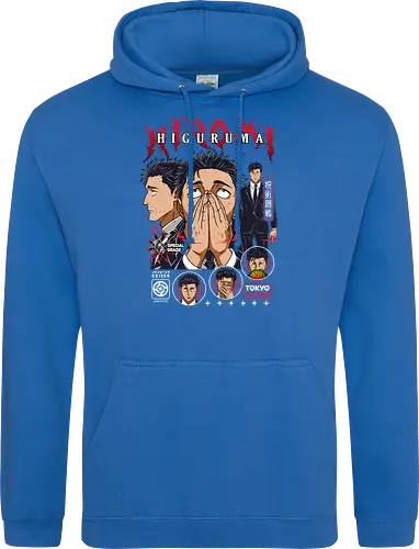 Hiromi Higuruma JJK Courtroom Cursed - higuruma, Jujutsu, special grade sorcerer, lawyer anime character, jjk culling game, anime gift idea, manga print, dark themed tee - Standard Hoodie