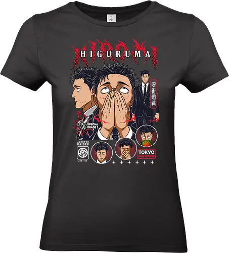 Hiromi Higuruma JJK Courtroom Cursed - higuruma, Jujutsu, special grade sorcerer, lawyer anime character, jjk culling game, anime gift idea, manga print, dark themed tee - Standard T-Shirt (Women)
