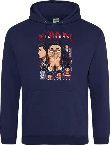 Hiromi Higuruma JJK Courtroom Cursed - higuruma, Jujutsu, special grade sorcerer, lawyer anime character, jjk culling game, anime gift idea, manga print, dark themed tee - Standard Hoodie