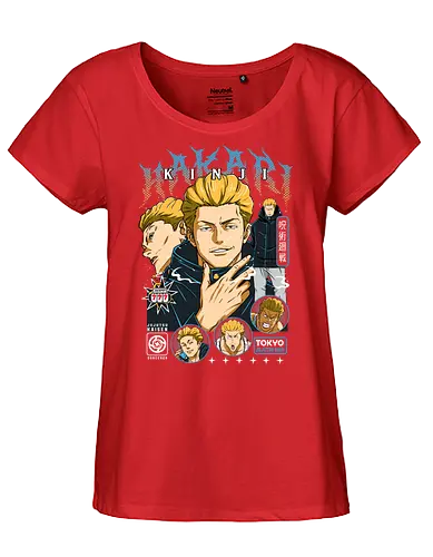 Kinji Hakari JJK Jackpot Energy - kinji hakari, Jujutsu, hakari domain expansion, charismatic anime character, jjk culling game player, anime birthday gift, bold character art, otaku fashion - Fairtrade Girl Shirt