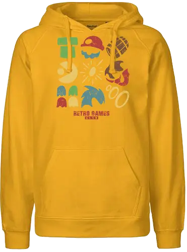 the retro club  - monster, daddy, infected, high risk, parasytes, game, retro, classic, video game, monstrous humanoid, horror, halloween, nightmare, post apocalypse, executioner, creature - Fairtrade Hoodie