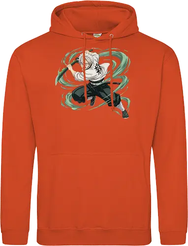 Slayer Sanemi Shinazugawa Wind Hashira Anime Design - Slayer, Sanemi, Sanemi Shinazugawa, Wind Hashira, Hashira, Anime, Manga, Kimetsu no Yaiba, Otaku, Japan Anime, Anime Fan, Schwertkämpfer, Geschenk Anime, Geek - Standard Hoodie