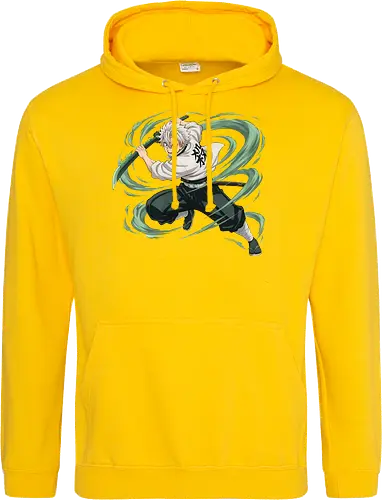 Slayer Sanemi Shinazugawa Wind Hashira Anime Design - Slayer, Sanemi, Sanemi Shinazugawa, Wind Hashira, Hashira, Anime, Manga, Kimetsu no Yaiba, Otaku, Japan Anime, Anime Fan, Schwertkämpfer, Geschenk Anime, Geek - Standard Hoodie