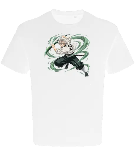 Slayer Sanemi Shinazugawa Wind Hashira Anime Design - Slayer, Sanemi, Sanemi Shinazugawa, Wind Hashira, Hashira, Anime, Manga, Kimetsu no Yaiba, Otaku, Japan Anime, Anime Fan, Schwertkämpfer, Geschenk Anime, Geek - Oversize T-Shirt