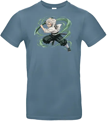 Slayer Sanemi Shinazugawa Wind Hashira Anime Design