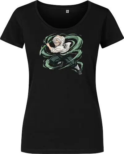 Slayer Sanemi Shinazugawa Wind Hashira Anime Design - Slayer, Sanemi, Sanemi Shinazugawa, Wind Hashira, Hashira, Anime, Manga, Kimetsu no Yaiba, Otaku, Japan Anime, Anime Fan, Schwertkämpfer, Geschenk Anime, Geek - Women T-Shirt